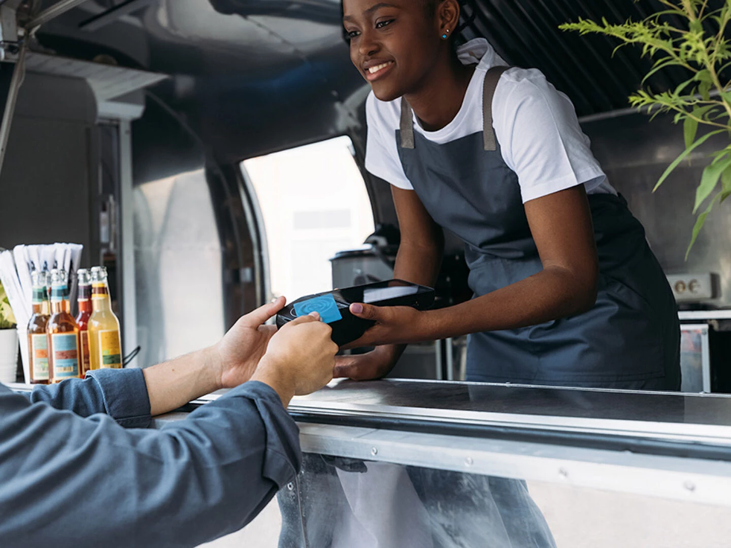 digital payment tools like portable card readers empower msmes such as food truck vendors making financial services more accessible than ever