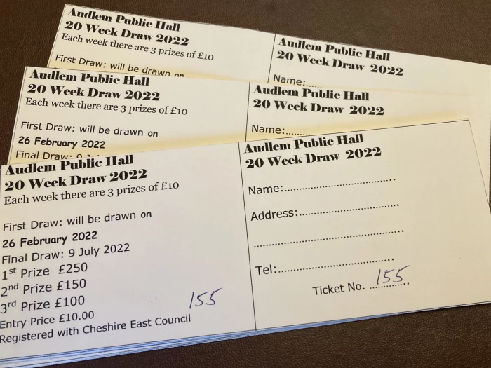 draw tickets