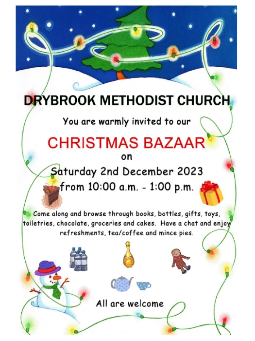 drybrook xmas bazaar 2023