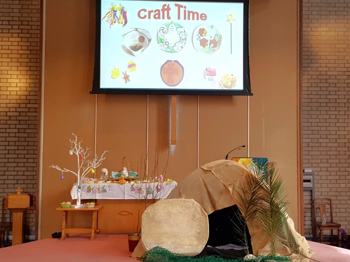 easter altar