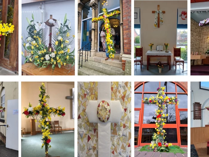 easter crosses