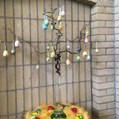 easter egg tree
