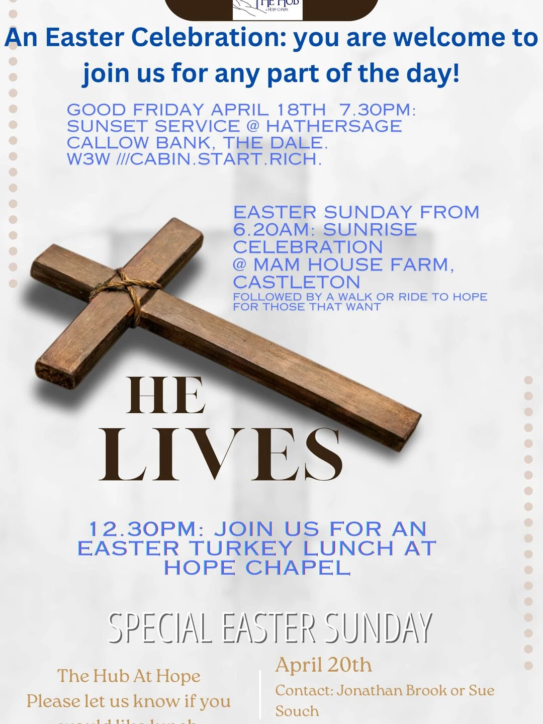 easter sunday poster  the hub