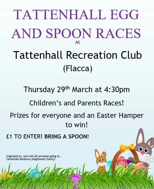 egg and sppon race poster 2018