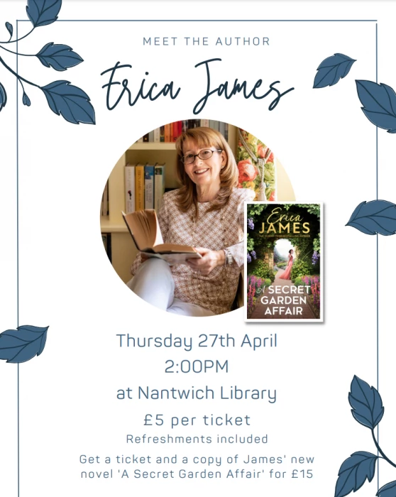 erica james at library