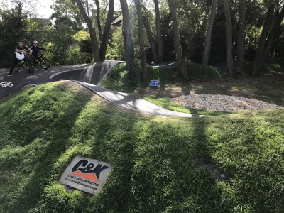 evesham pump track build 39