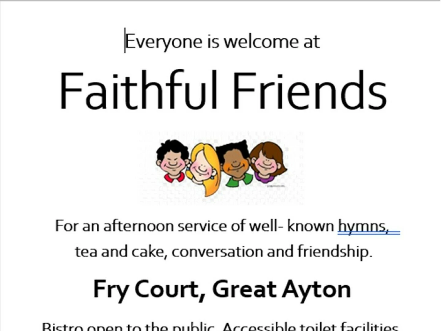 faithful friends  summer 2025