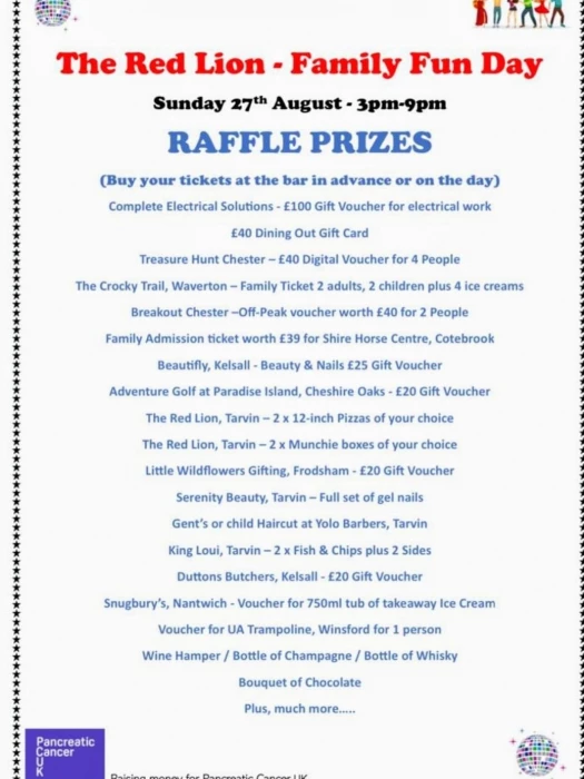 family fun day at the red lion
