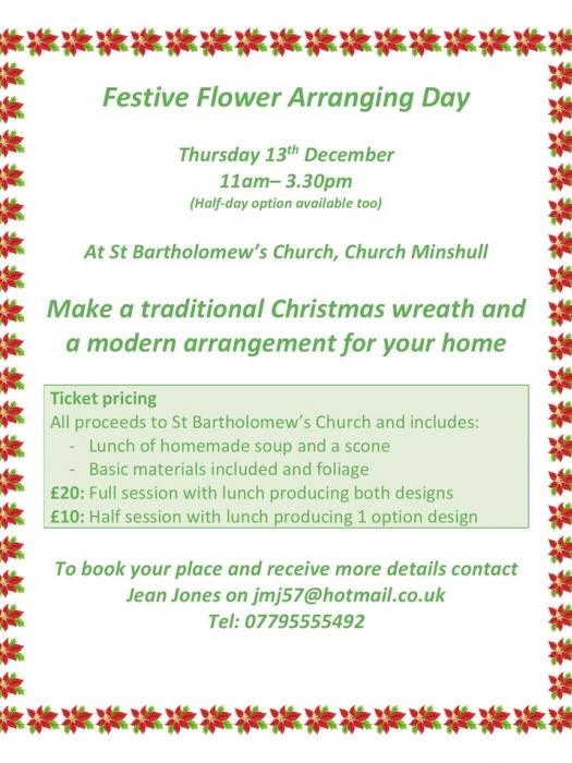 festive flower arranging day v2