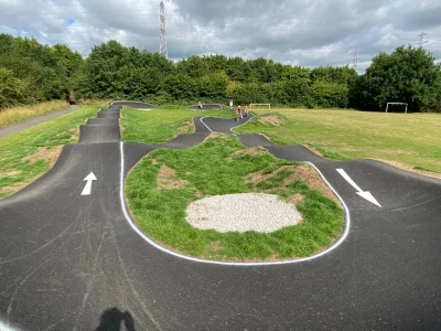 findern pump track view
