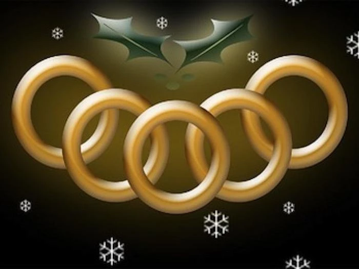 five gold rings