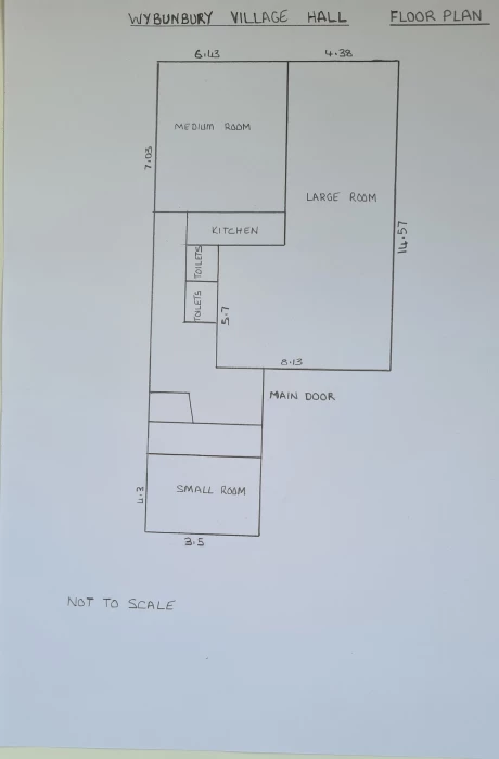 floorplan village hall
