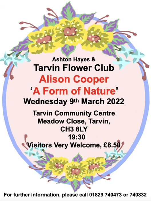 flower club poster 9322