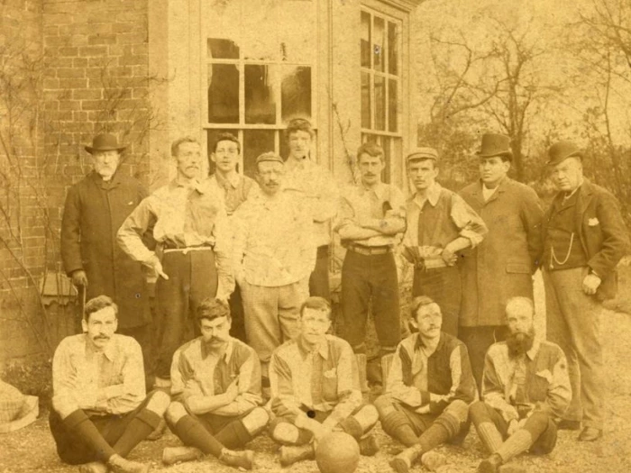 football team audlem c 1890  2