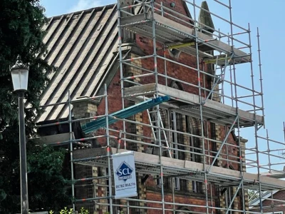 front-of-chapel-with-scaffolding