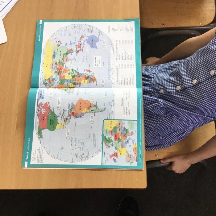 geography map work