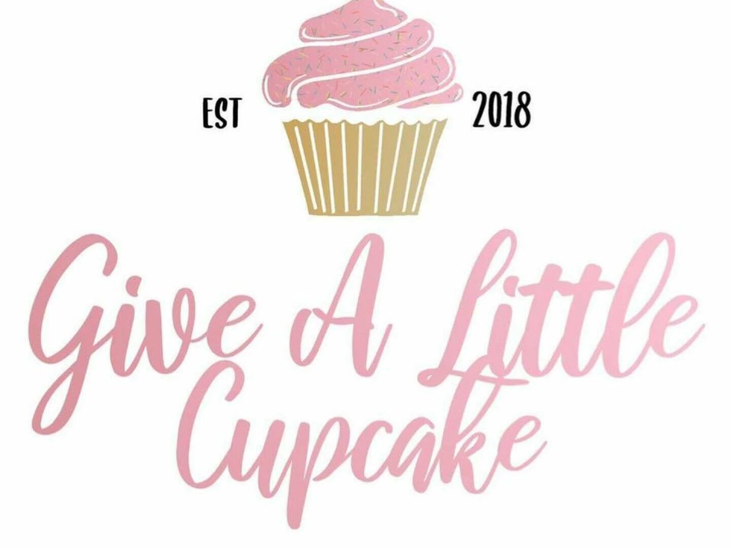 give a little cupcake logo