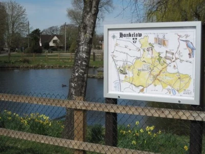 hankelow village map