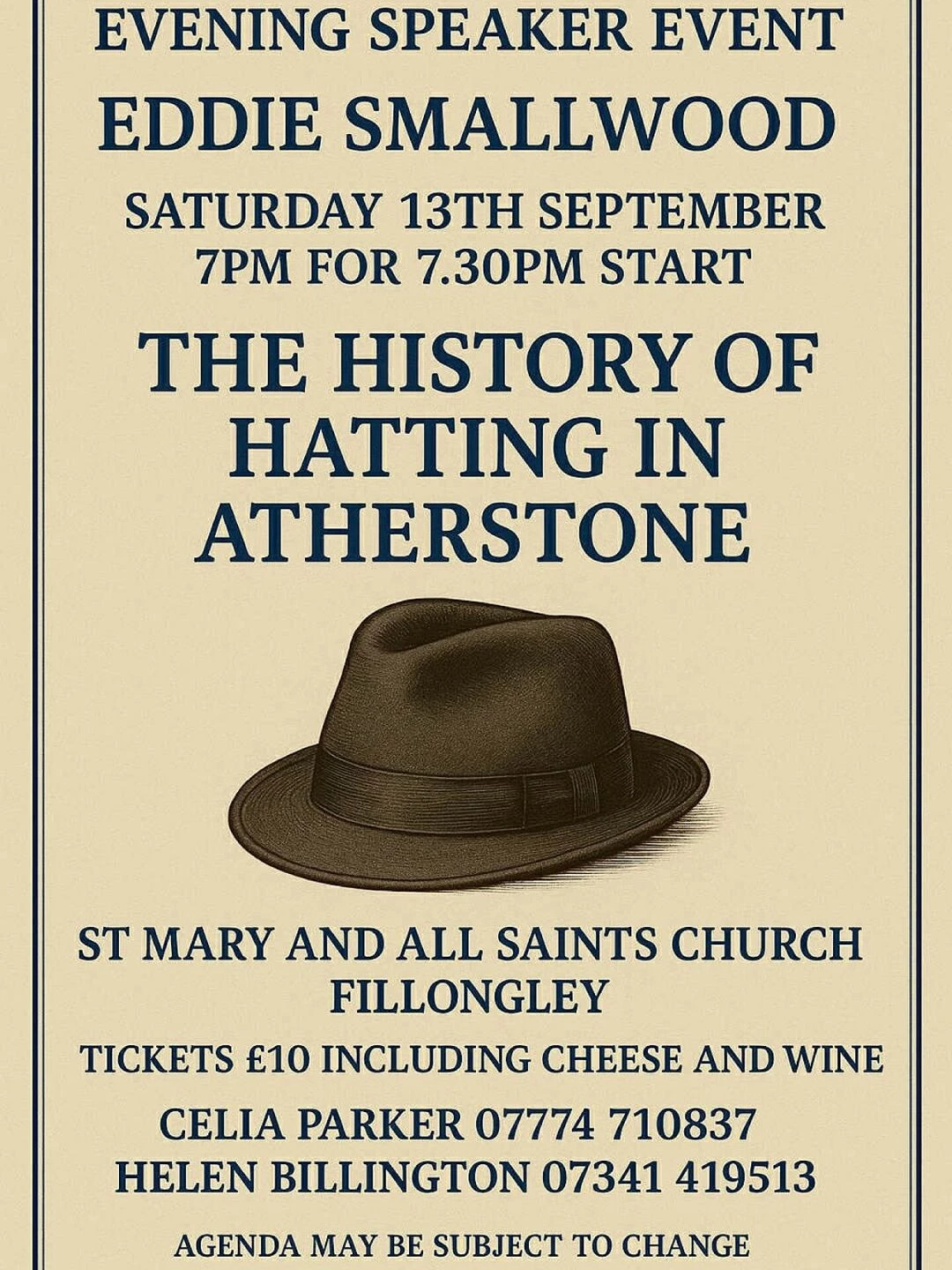 hatting talk poster