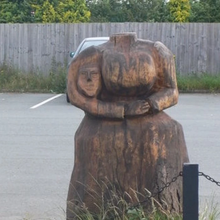 headless woman sculpture