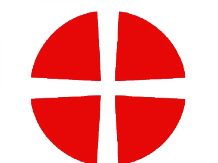 hot cross bun red