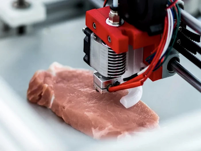 image 3d printed meat getty images