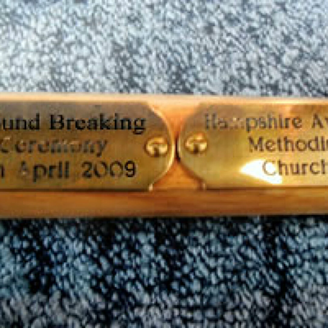 inscription on this spade
