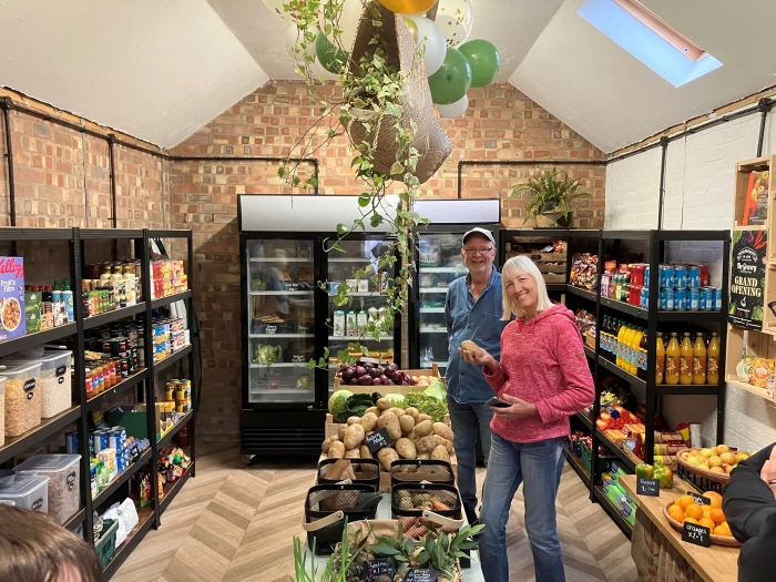 inside the shop