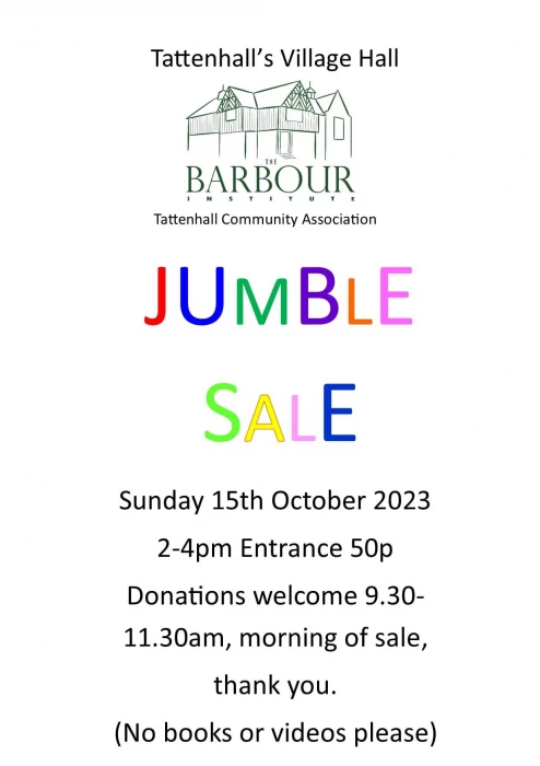 jumble sale