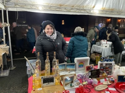 lake creation crafts tarvin christmas market 2022