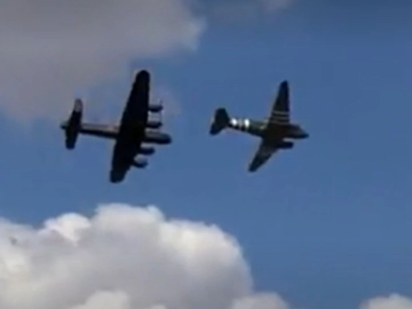 lancaster fly past