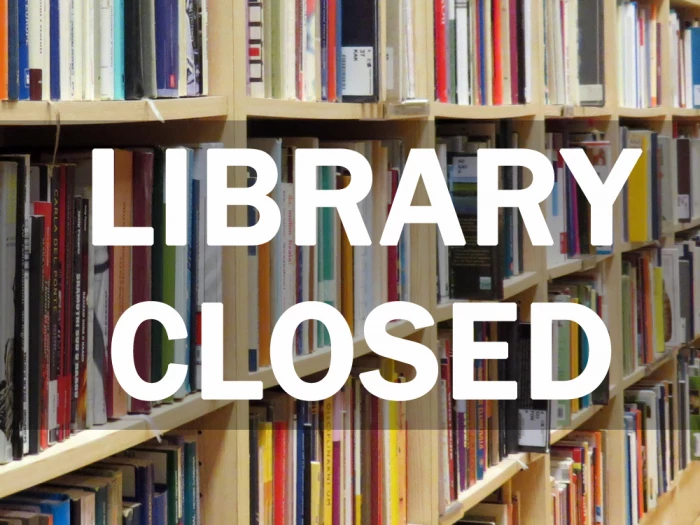 library closed