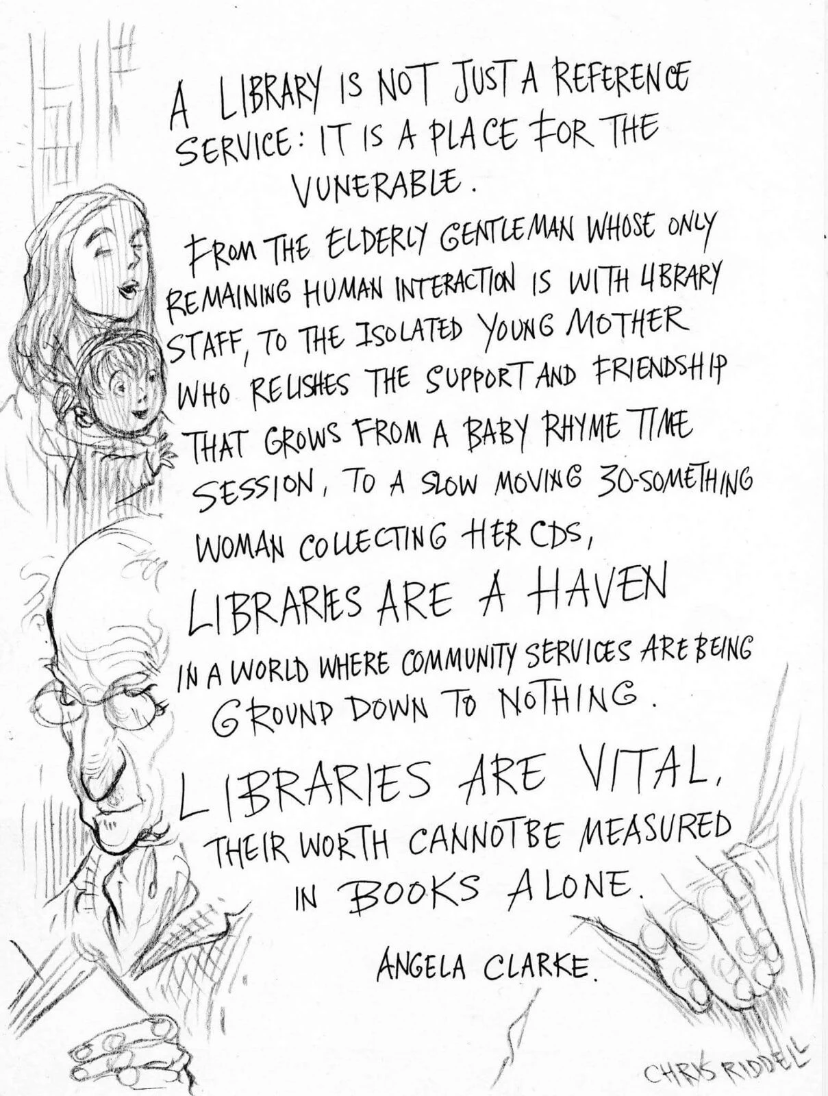 library quote