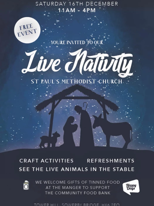 live nativity poster 2023