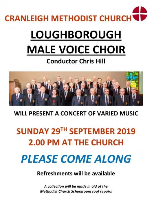 loughborough male voice choir poster final