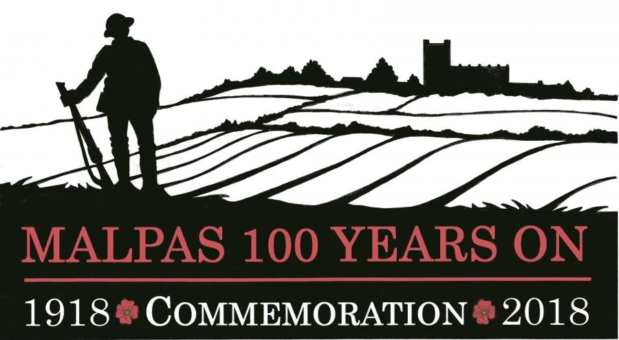 malpas 100 years on logo