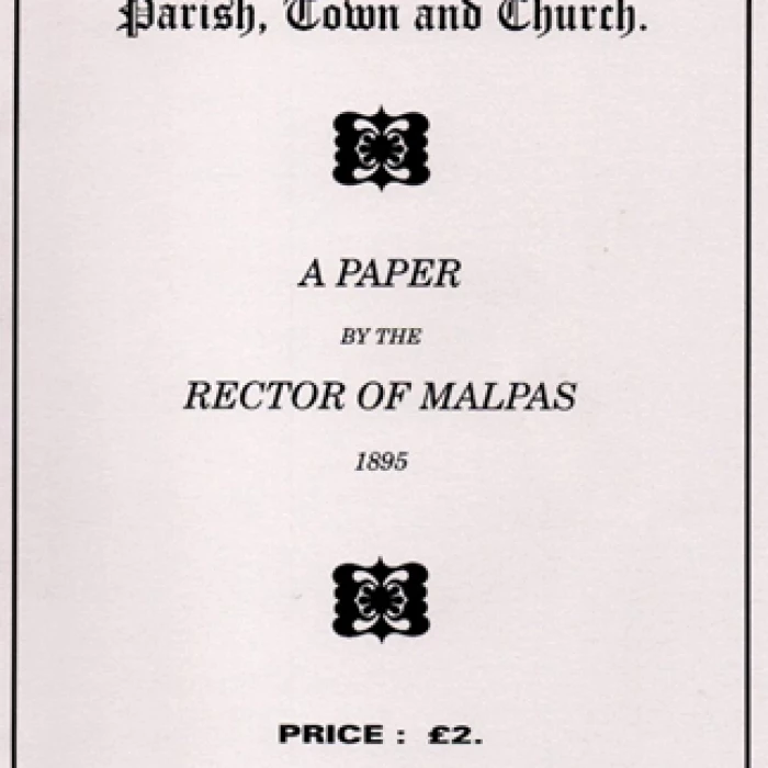 malpas parish town and church