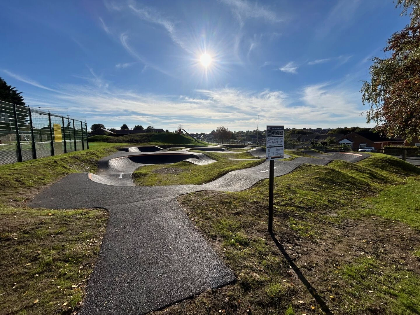 malton bmx pump track