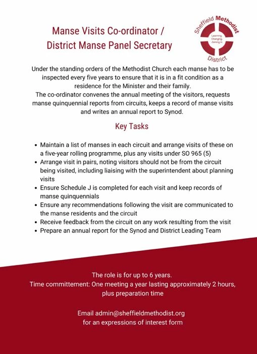manse coordinator