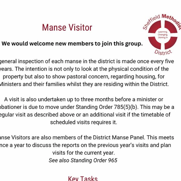 manse visitors