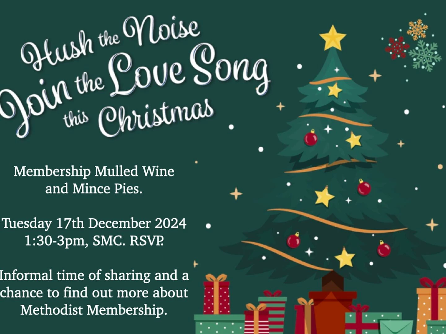 membership mulled wine and mince pies