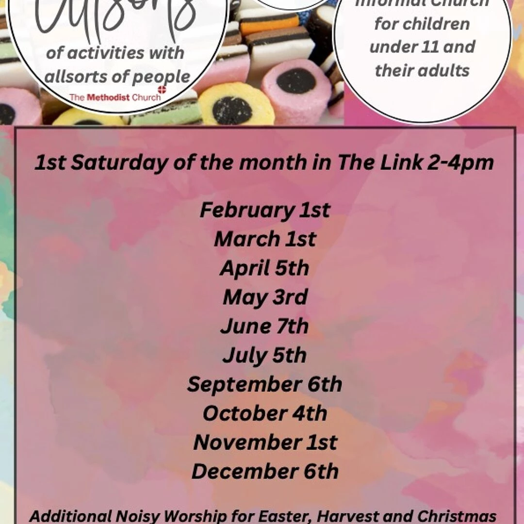 messy church year dates for 2025