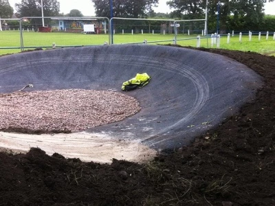 mile oak bmx pump track berm