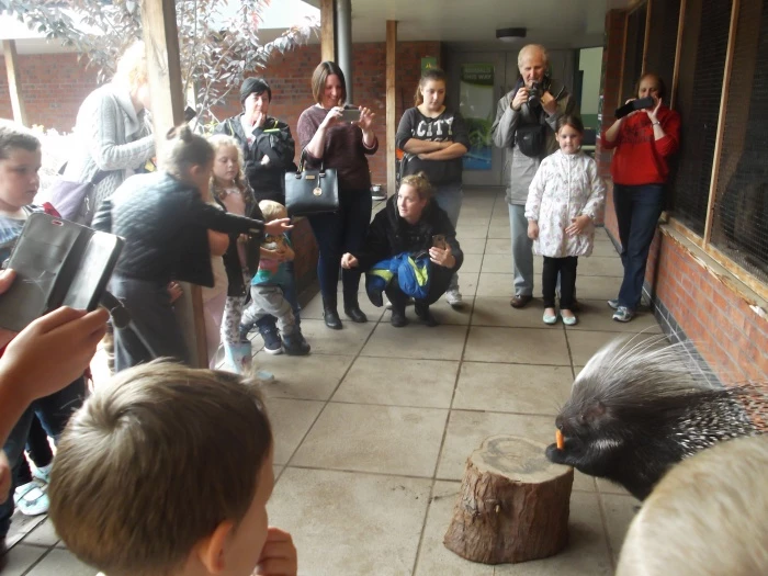 mon club visit to reaseheath porcupine