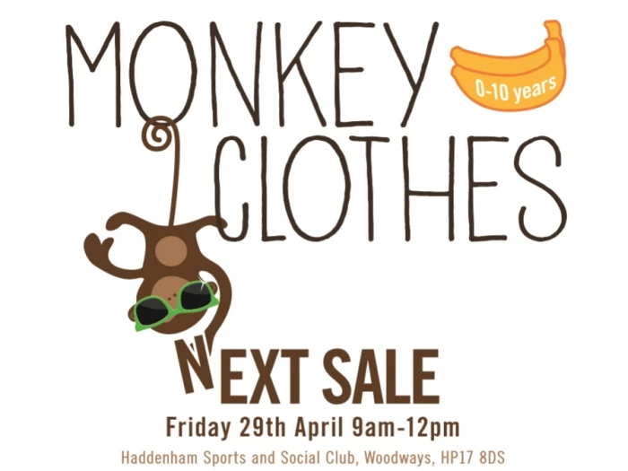 monkey clothes poster apr16