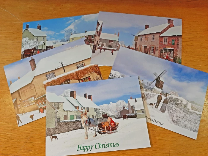museum xmas cards 2022