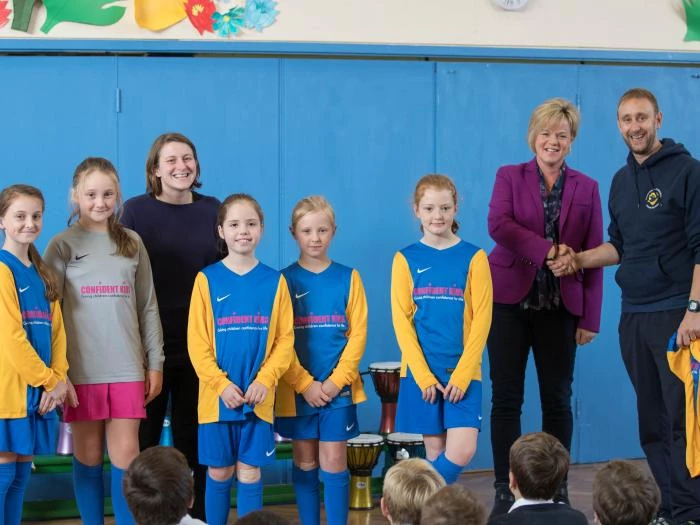 new girls football kit