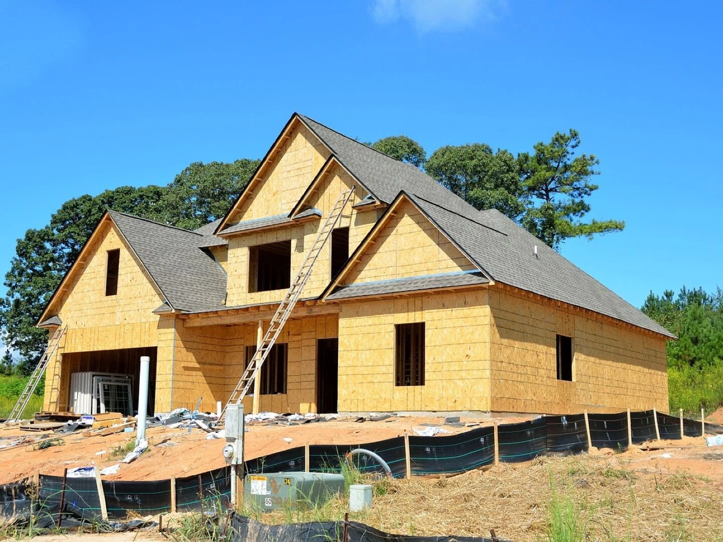 new home construction build architecture industry wood house home estate new residential mortgage residence building dwelling family home construction property suburbs design suburban structure investment neighborhood frame real e