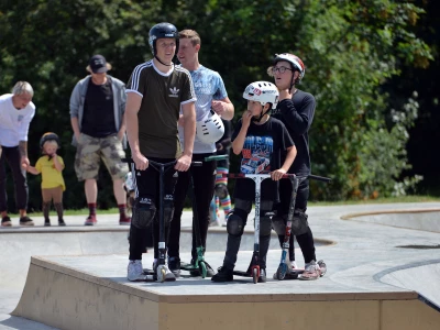 newhaven skatepark riders ready to roll
