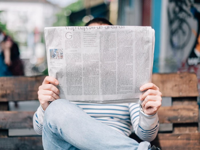news reader